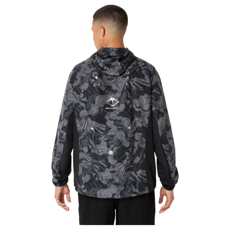 Куртка Asics Fujitrail Packable Jacket M - чорна