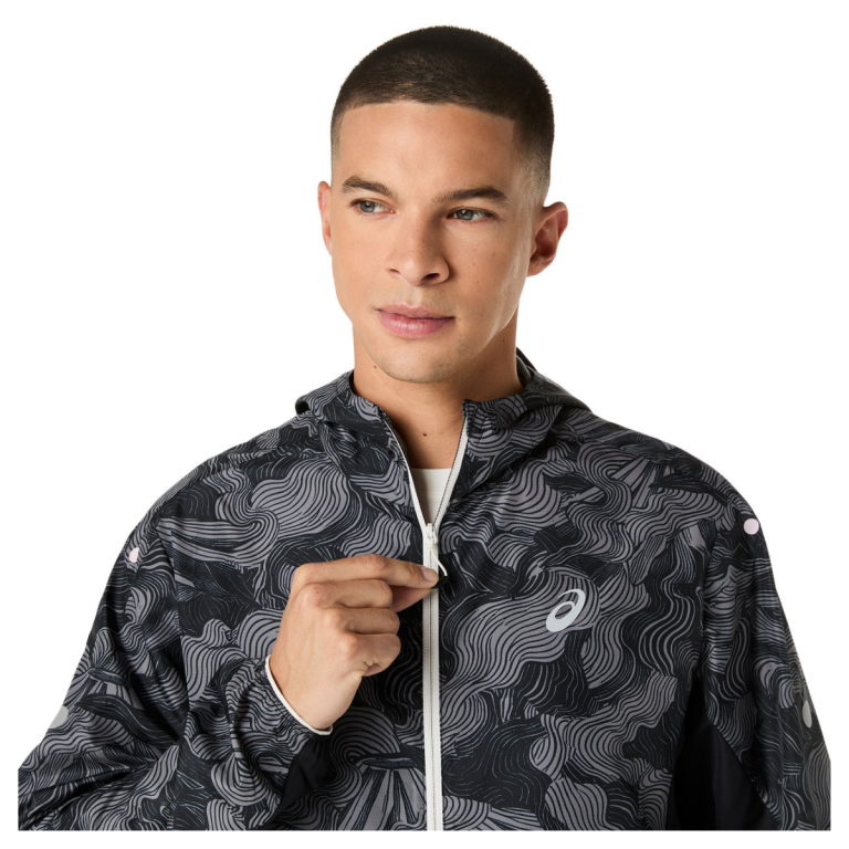Куртка Asics Fujitrail Packable Jacket M - чорна