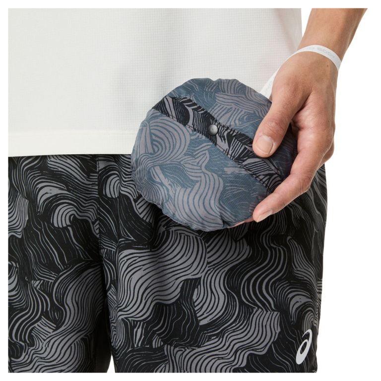 Куртка Asics Fujitrail Packable Jacket M - чорна