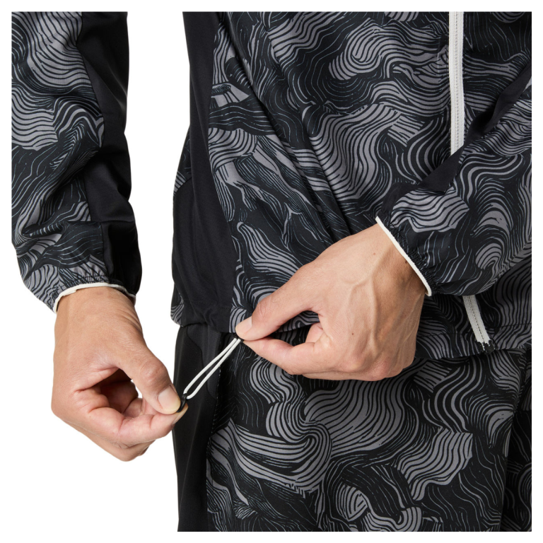 Куртка Asics Fujitrail Packable Jacket M - чорна