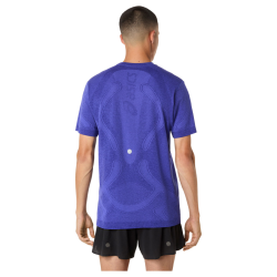 Футболка Asics Road Seamless SS Top M - фіолетова