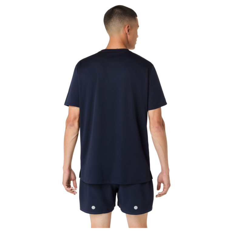 Футболка Asics Fujitrail Logo SS Top M - фіолетова