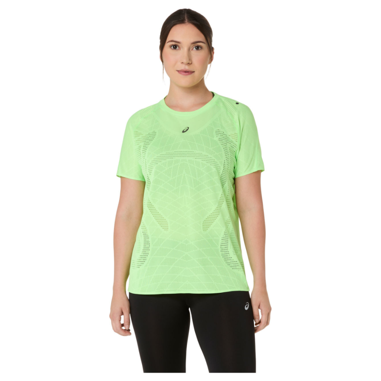 Футболка Asics Metarun SS Top W - зелена