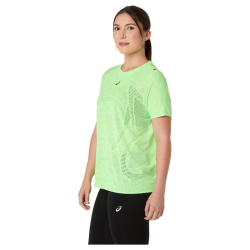 Футболка Asics Metarun SS Top W - зелена