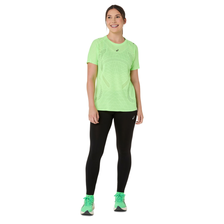 Футболка Asics Metarun SS Top W - зелена