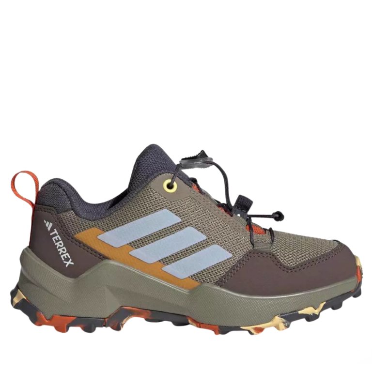 Взуття Adidas Terrex Ax4S Speed Lacing J - зелено/помаранчеве