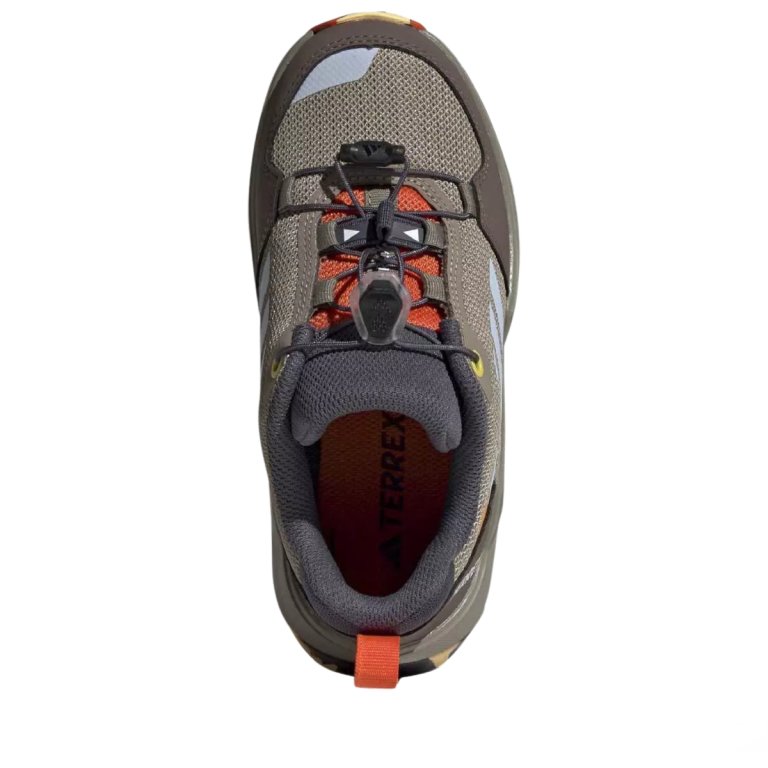 Взуття Adidas Terrex Ax4S Speed Lacing J - зелено/помаранчеве