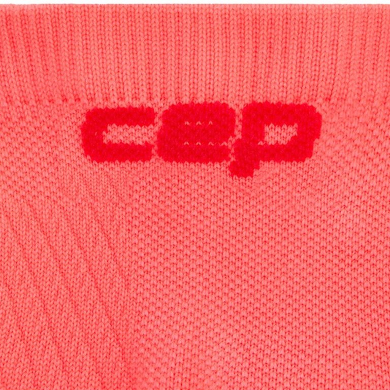 Шкарпетки на щиколотки CEP Ultralight 4.0 W - червоні