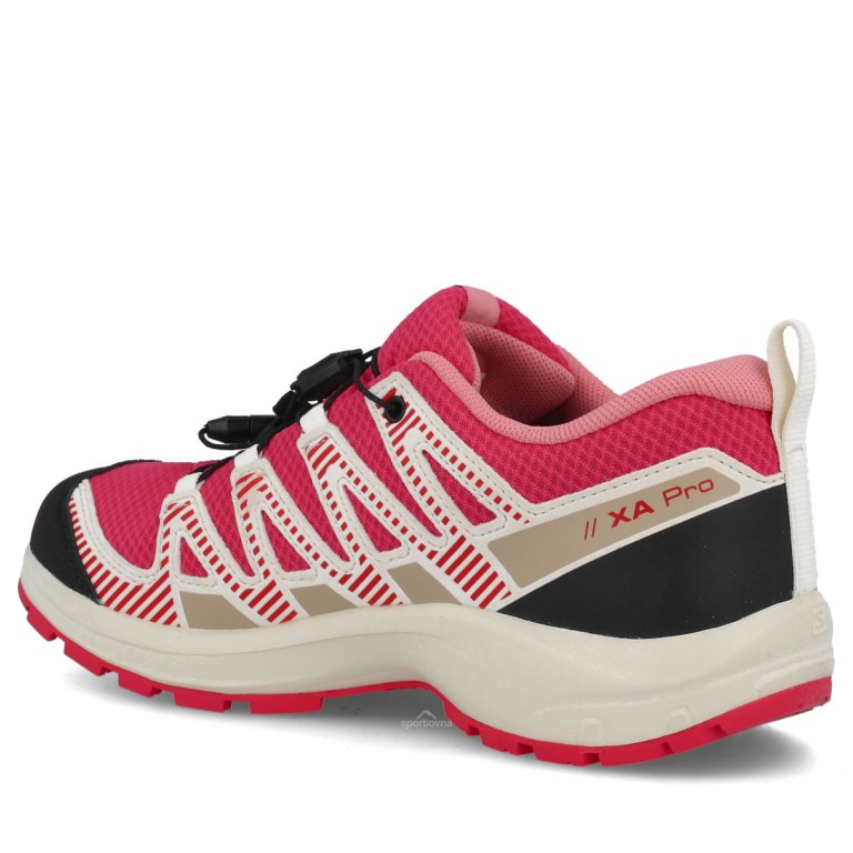 Кросівки Salomon Xa Pro V8 WP J - рожеві