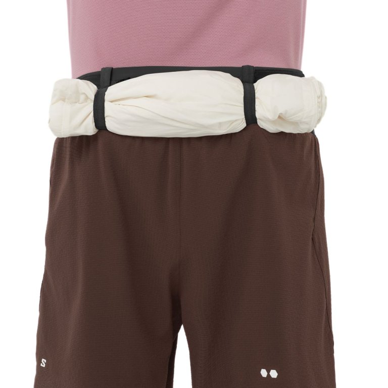 Шорти Salomon Sense Aero 2In1 Trail 5" Shorts M - коричневі