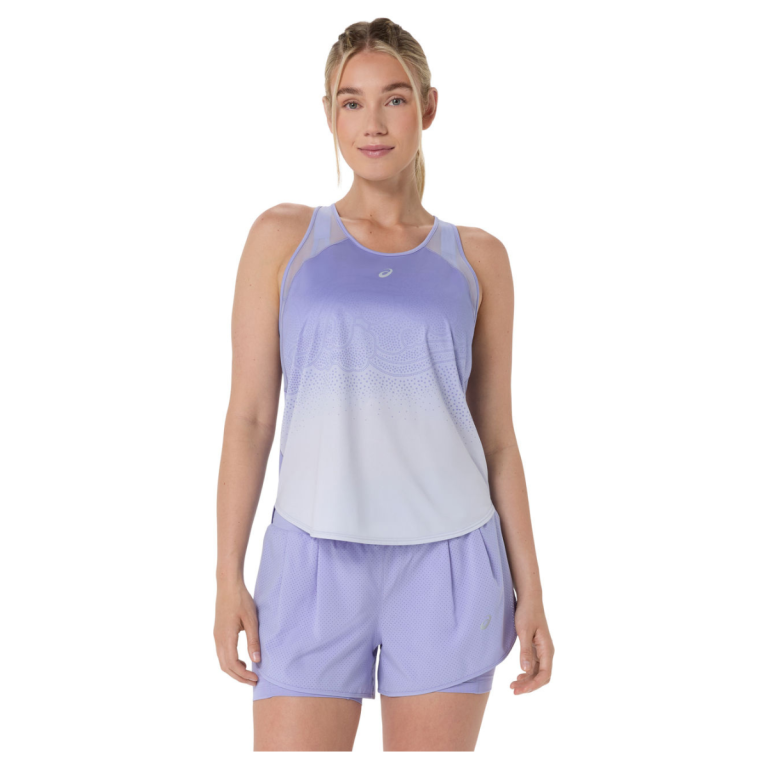 Майка Asics Road Fade Tank W - фіолетова