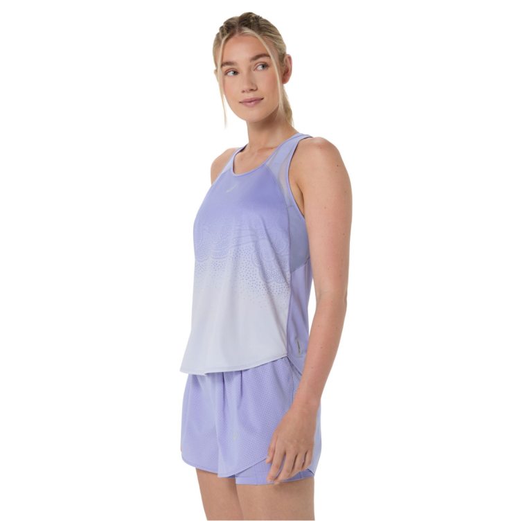 Майка Asics Road Fade Tank W - фіолетова
