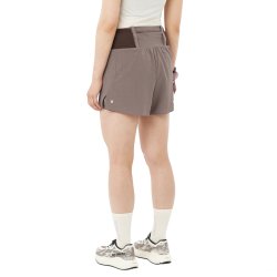 Шорти Salomon Sense Aero 2In1 Trail 4" Shorts W - коричневі