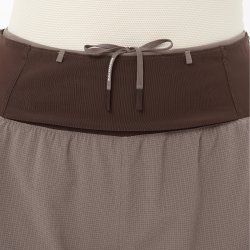 Шорти Salomon Sense Aero 2In1 Trail 4" Shorts W - коричневі