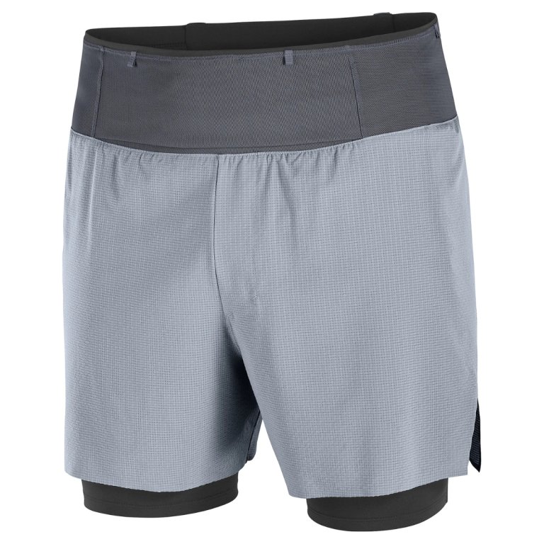 Шорти Salomon Sense Aero 2In1 Trail 5" Shorts M - сині