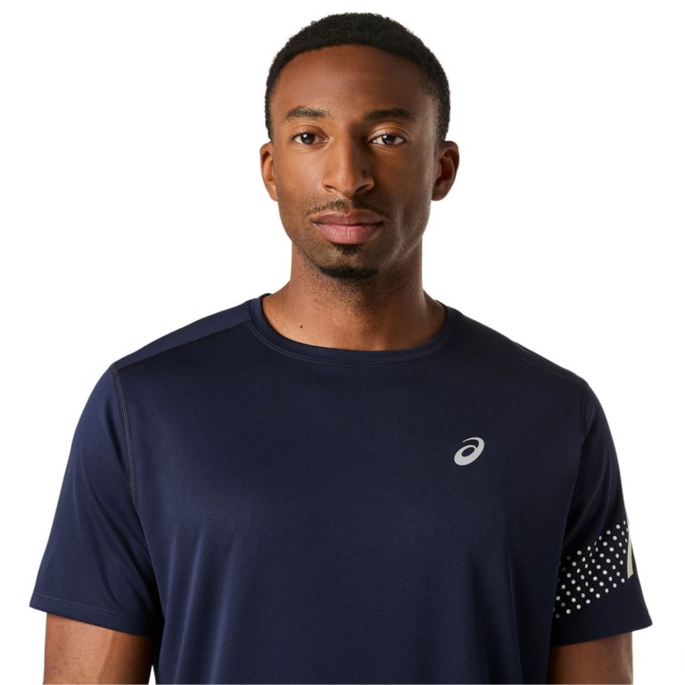 Tričko Asics Icon Ss Top M - tmavě modrá