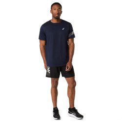 Tričko Asics Icon Ss Top M - tmavě modrá