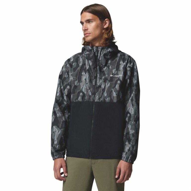 Вітрівка Columbia Spire Valley™ Novelty Windbreaker M - чорно/сіра