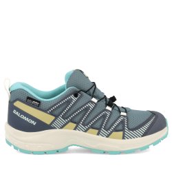 Взуття Salomon Xa Pro V8 WP J - сірий/зелений