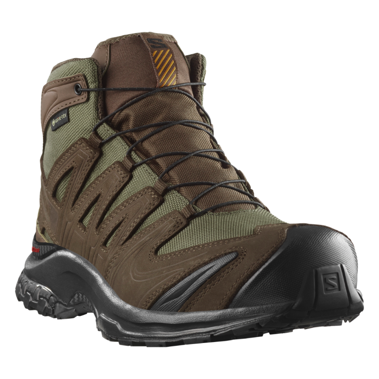 Черевики Salomon XA Tracker GTX - коричнево/зелені