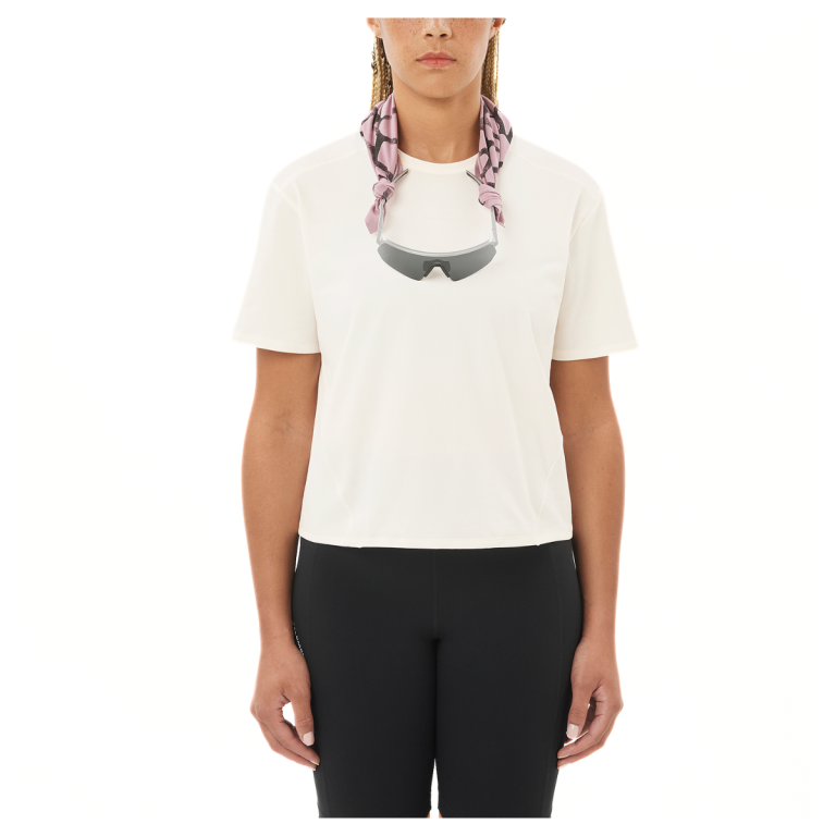 Salomon Trackline SS Tee W - білий
