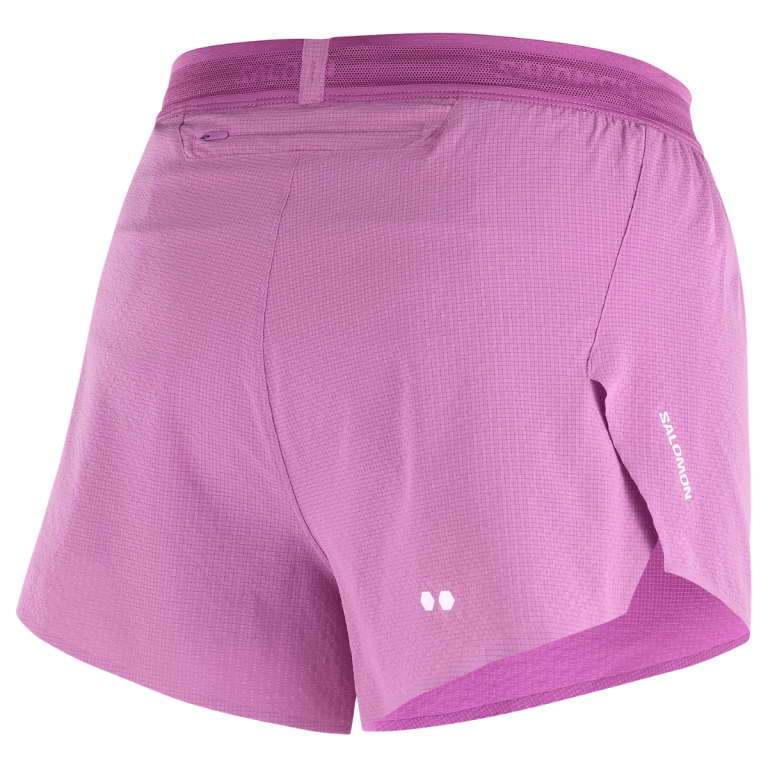 Шорти Salomon Sense Aero Split 3" Shorts W - рожеві