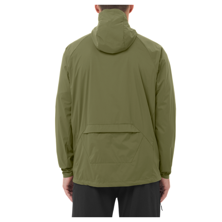 Куртка Salomon Outwind FZ Jkt M - зелена