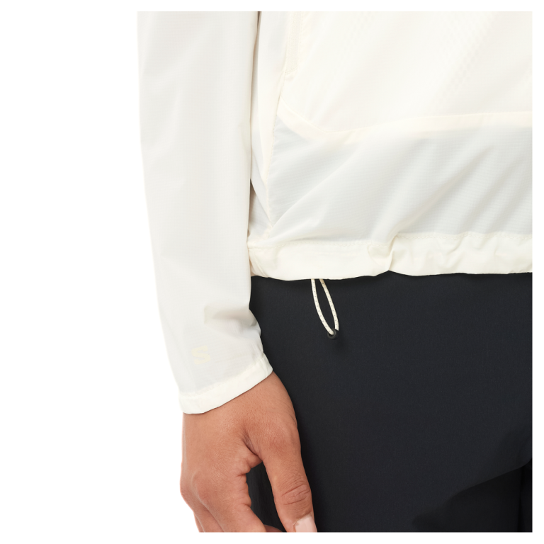 Куртка Salomon Outwind FZ Jkt W - біла