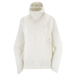 Куртка Salomon Outwind FZ Jkt W - біла