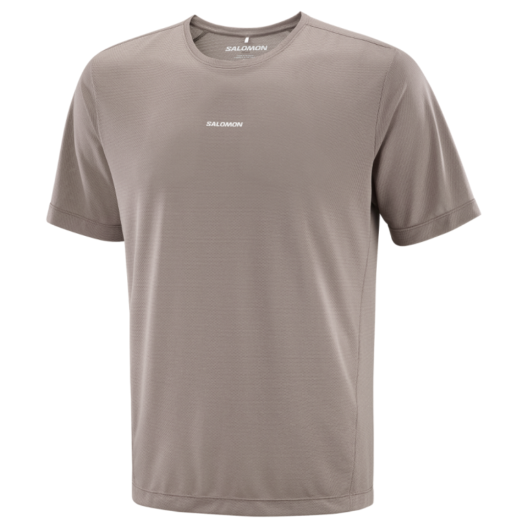 Футболка Salomon SHKout Core SS Tee M - коричнева
