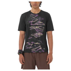Футболка Salomon SHKout Core SS Tee GFX M - чорна