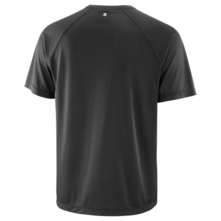 Футболка Salomon SHKout Core SS Tee GFX M - чорна