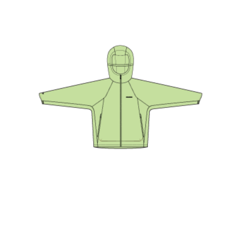 Куртка Salomon Outwind FZ Jkt W - зелена