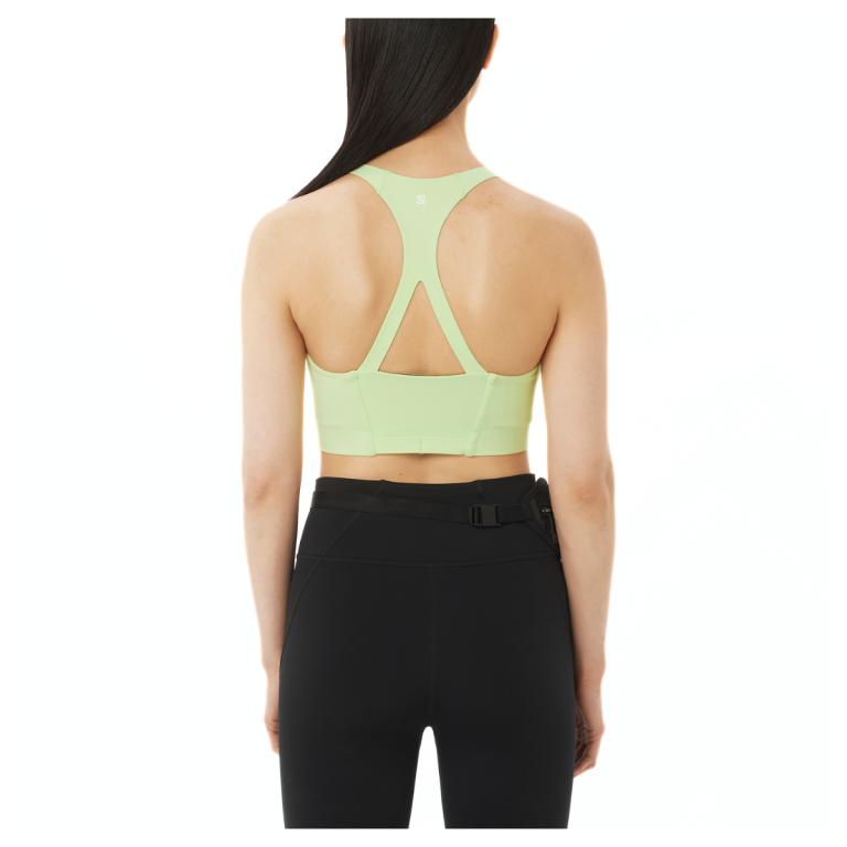 Бюстгальтер Salomon SHKout Bliss Bra W - зелений