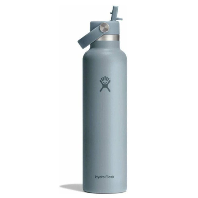 Термопляшка Hydro Flask 21 oz Standard Flex Straw Cap - сіра