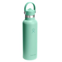 Термопляшка Hydro Flask 21 oz Standard Flex Straw Cap - зелена
