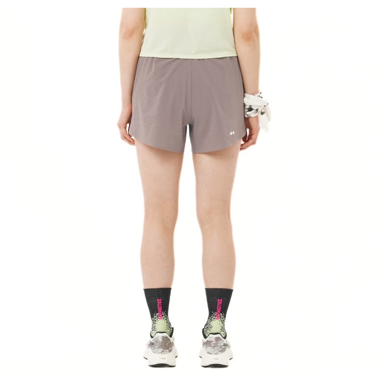 Шорти Salomon Sense Aero Stow 4" Shorts W - коричневі