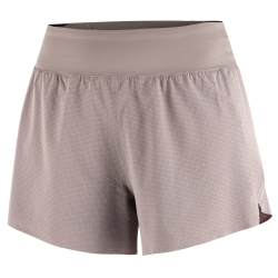 Шорти Salomon Sense Aero Stow 4" Shorts W - коричневі