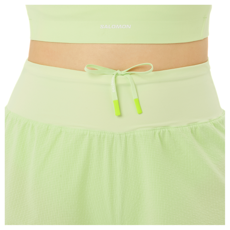 Шорти Salomon Sense Aero Stow 4" Shorts W - зелені