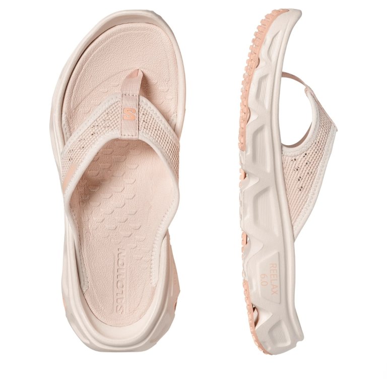 В'єтнамки Salomon Reelax Break 6.0 W - бежево/білі