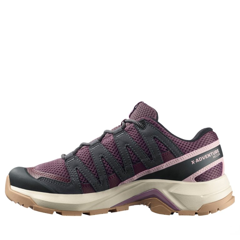 Кросівки Salomon X-Adventure Recon W - фіолетово/сірі