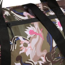 Сумка Puma At ESS Concept 1 Shopper W - зелено/чорна
