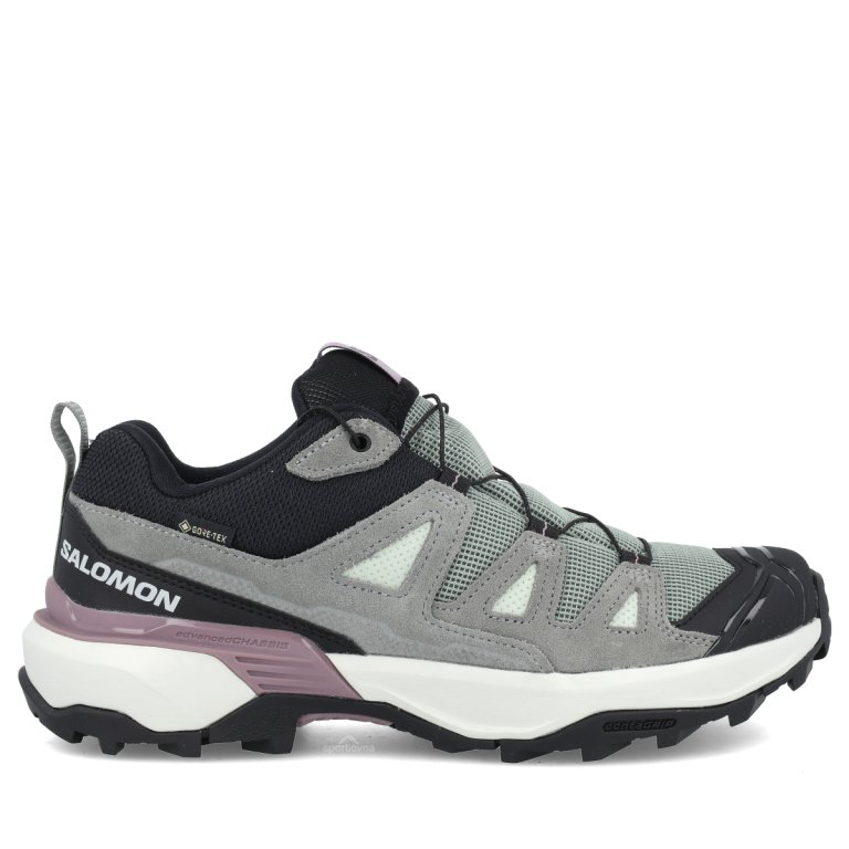 Взуття Salomon X Ultra 360 Leather GTX W - зелено/чорні