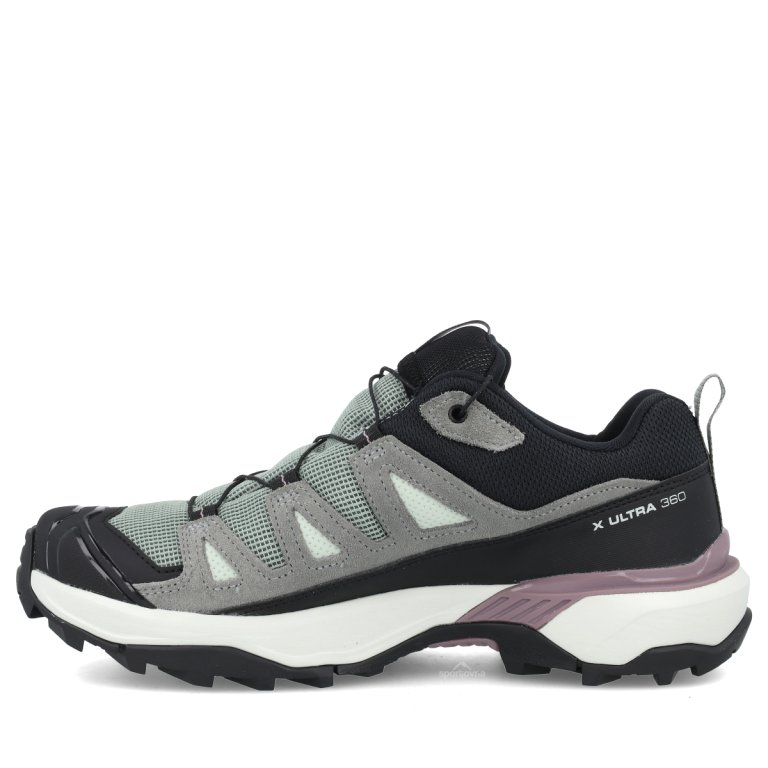 Взуття Salomon X Ultra 360 Leather GTX W - зелено/чорні