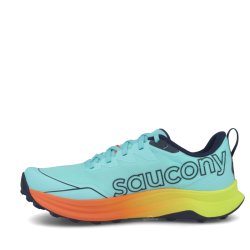 Взуття Saucony Peregrine 16 M — синя-жовто-помаранчева