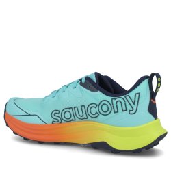 Взуття Saucony Peregrine 16 M — синя-жовто-помаранчева