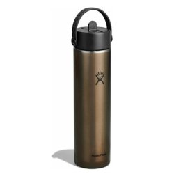 Термопляшка Hydro Flask 24 oz Lightweight Wide Flex Straw Cap - коричнева
