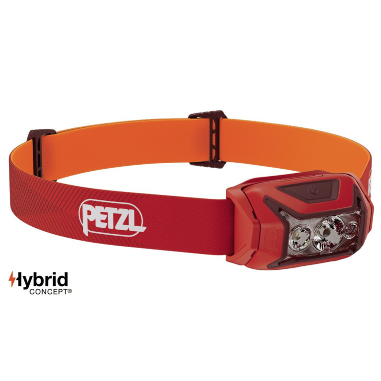 Налобний ліхтар Petzl Actik - червоний