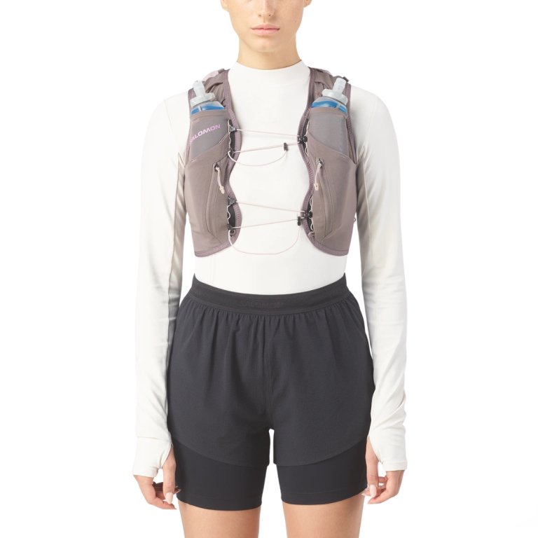 Біговий жилет Salomon Adv Skin 12 Gradient Set W - темно-фіолетовий
