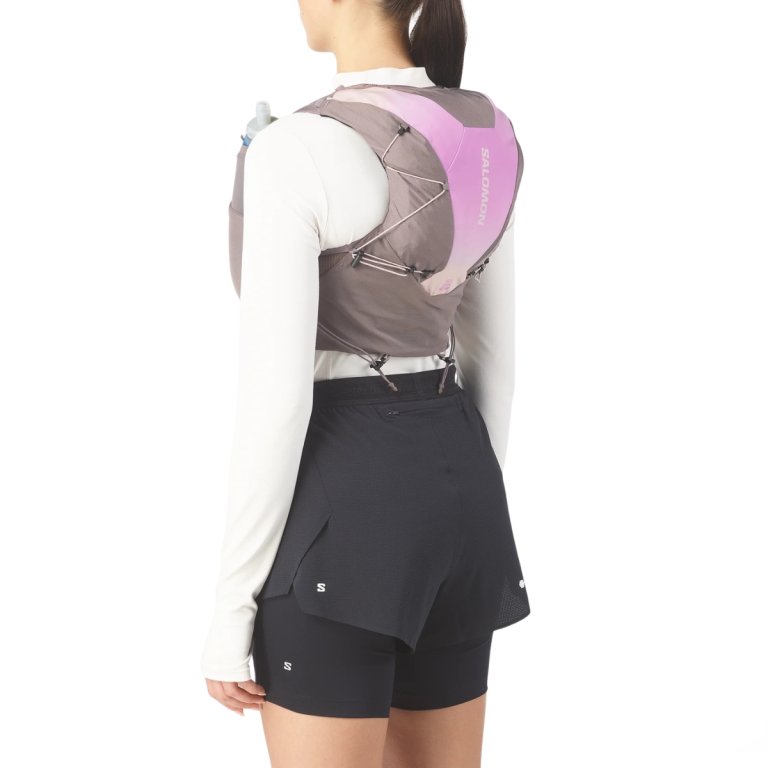 Біговий жилет Salomon Adv Skin 12 Gradient Set W - темно-фіолетовий